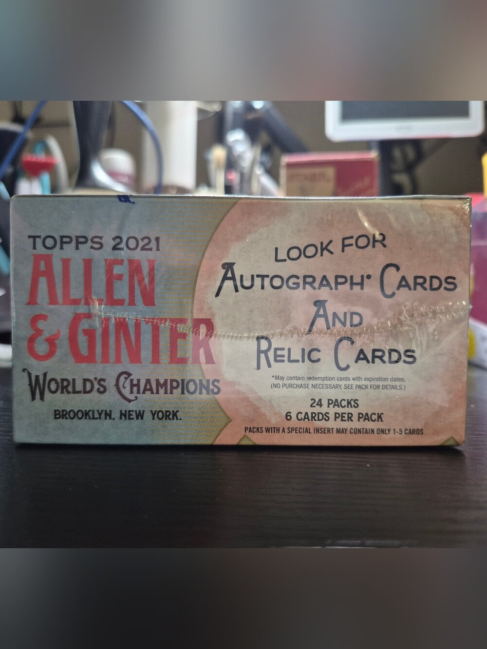 Topps Allen and Ginter 2021 Baseball 24 Packs Factory Sealed Retail Box 🔥 - Picture 2 of 6